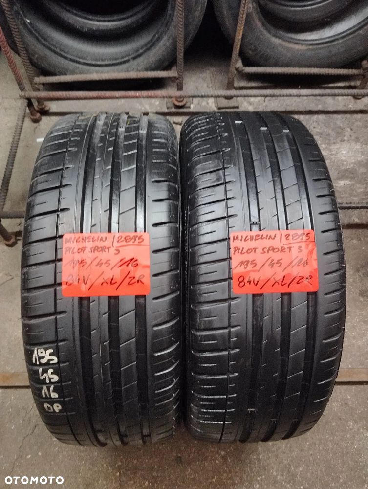 Michelin Pilot Sport 3 195 45 16 2szt Lato
