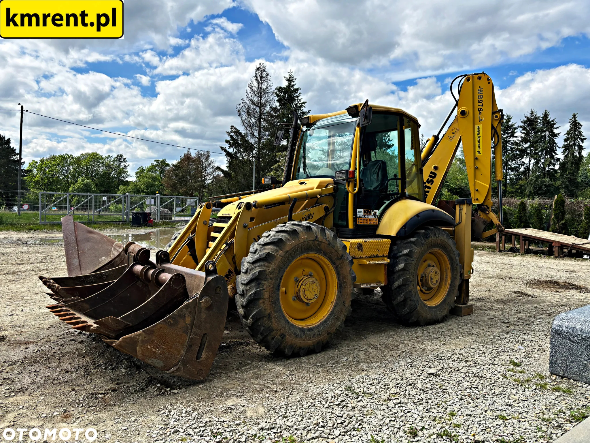 Komatsu WB 97 S-2 KOPARKO-ŁADOWARKA 2000R. | JCB 3CX 4CX CASE 590 580 NEW HOLLAND 115 - 13