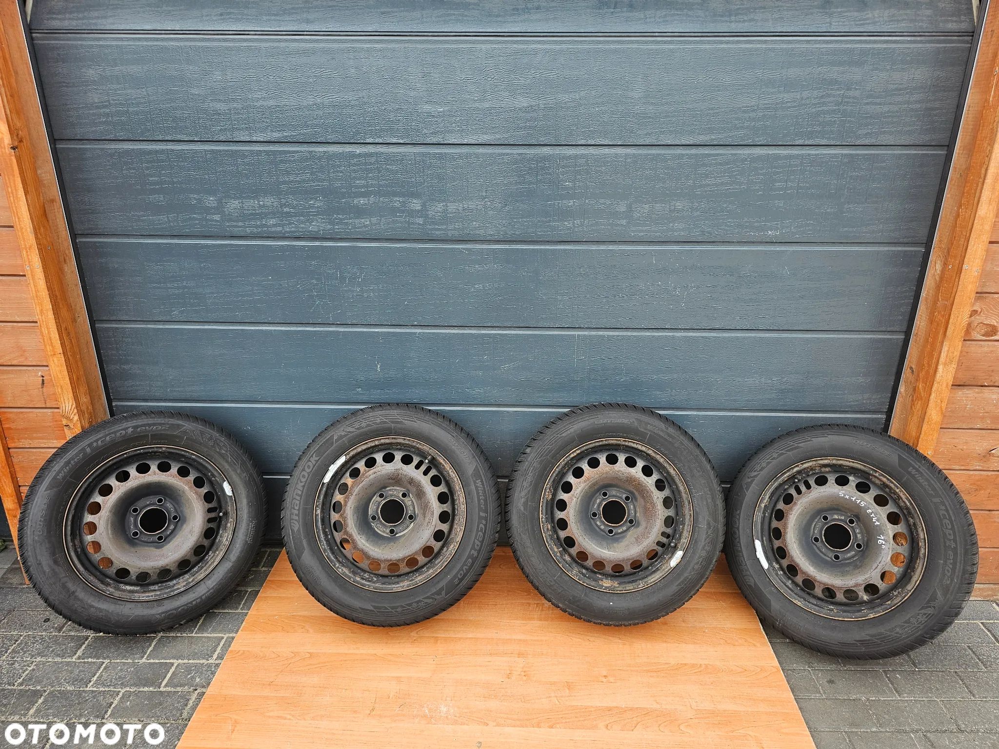 FELGI STALOWE OPONY ZIMOWE KOŁA OPEL ASTRA J K ZAFIRA C R 16 5x115 205/60/16 - 1