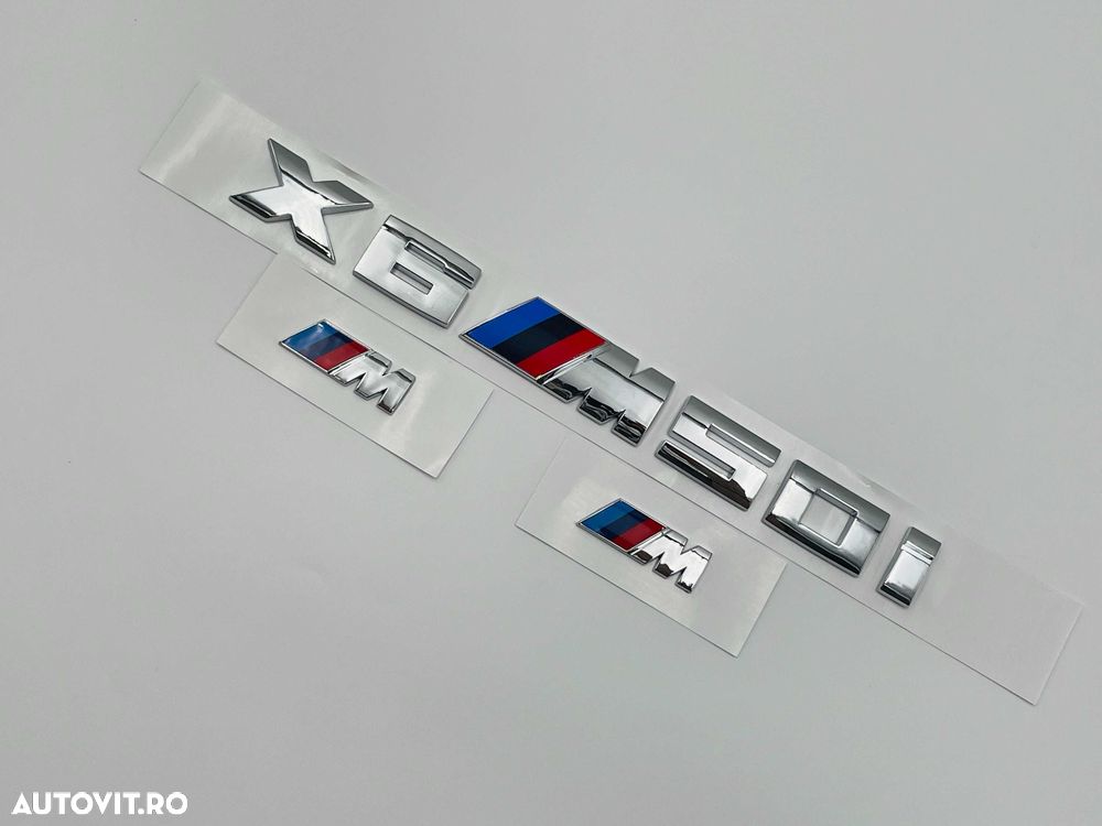Set Embleme Compatibile BMW X6M50i - 3