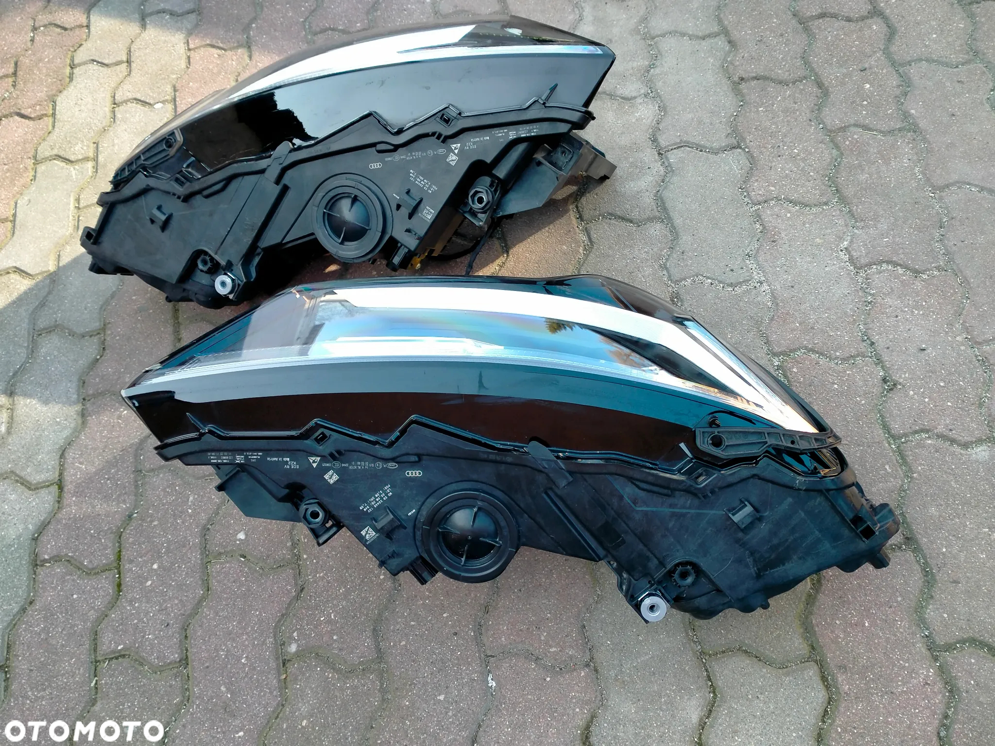AUDI Q7 4M LIFT S-line / LZ7S / MASKA / ZDERZAK / LAMPA LAMPA / BŁOTNIK / PAS PRZEDNI PRZÓD KOMPLETNY / ORYGINAŁ - 15