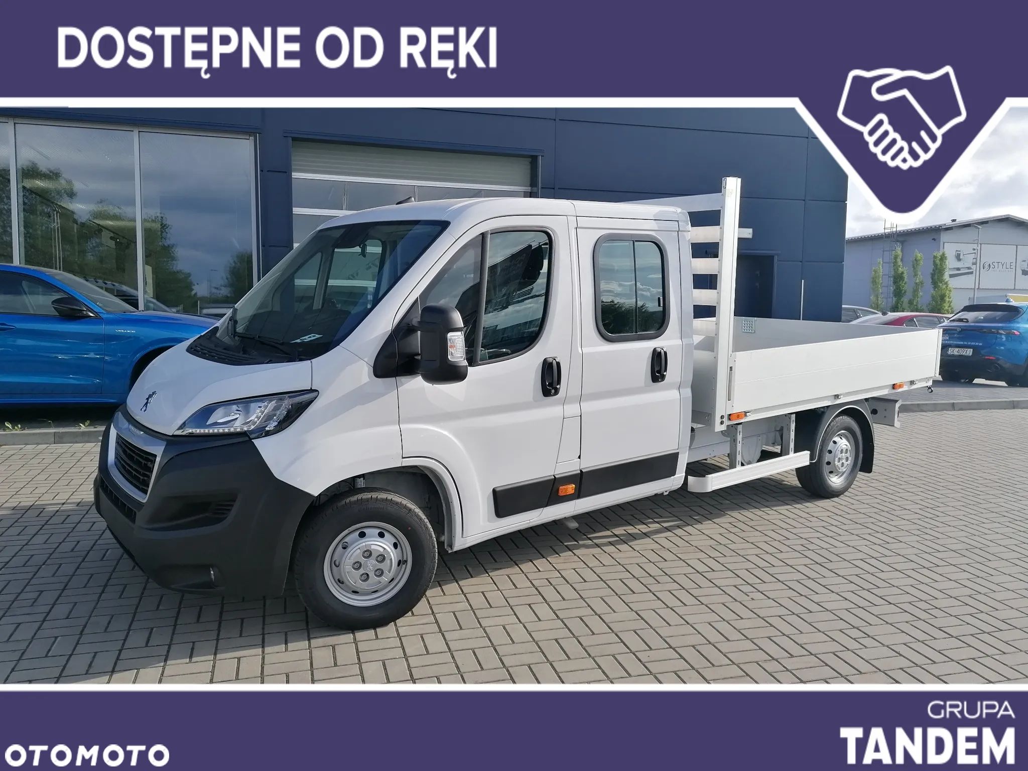Peugeot Boxer Dobel Podwójna Kabina Skrzynia 2,9 x 2,1 !! OD RĘKI !! - 1