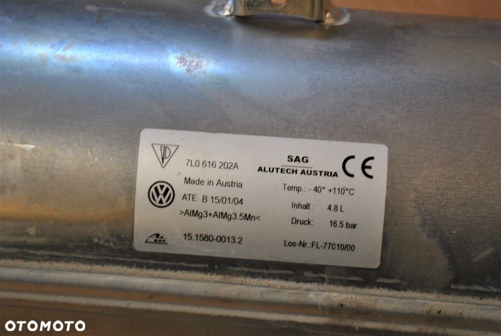 Zbiornik ciśnienia powietrza Touareg 7L - 2