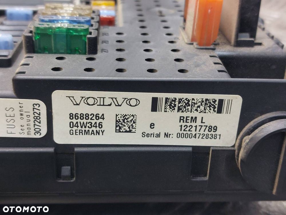 ZESTAW STARTOWY VOLVO S80 I 2.5 T 30668478A 0261208289 P30646719 73760 - 11