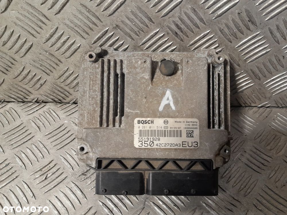 FIAT IDEA KOMPUTER STEROWNIK SILNIKA  0281011514