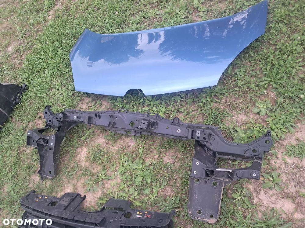 Renault Kangoo III lift 13-19 maska zderzak pas lampa chłodnice przód grill - 2