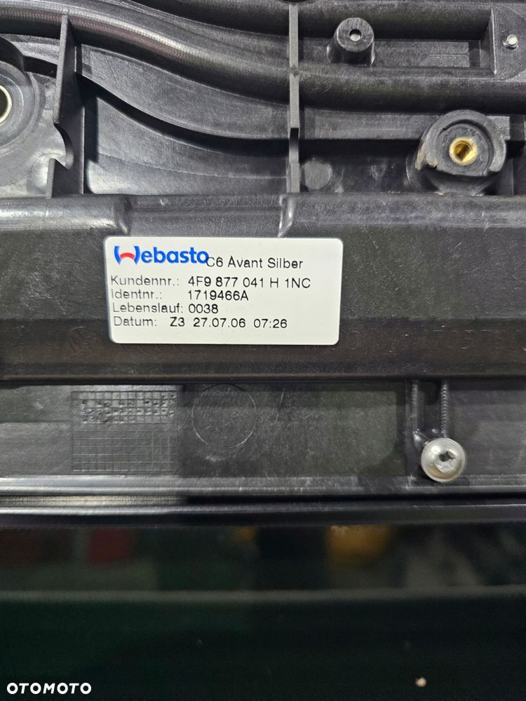 SZYBERDACH KOMPLET AUDI A6 C6 AVANT 4F9877041H - 7