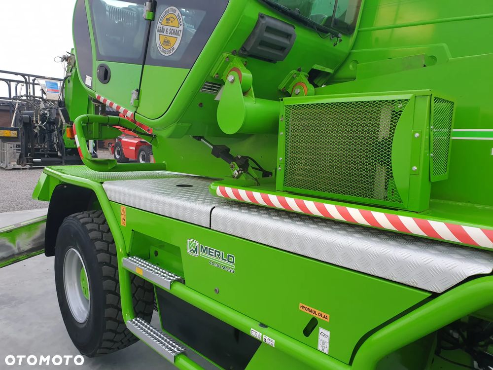 Merlo ROTO 4030 MCSS KOSZ/WCIĄGARKA/WIDŁY HYD,PILOT SPROWADZONA PIĘKNY STAN - 9