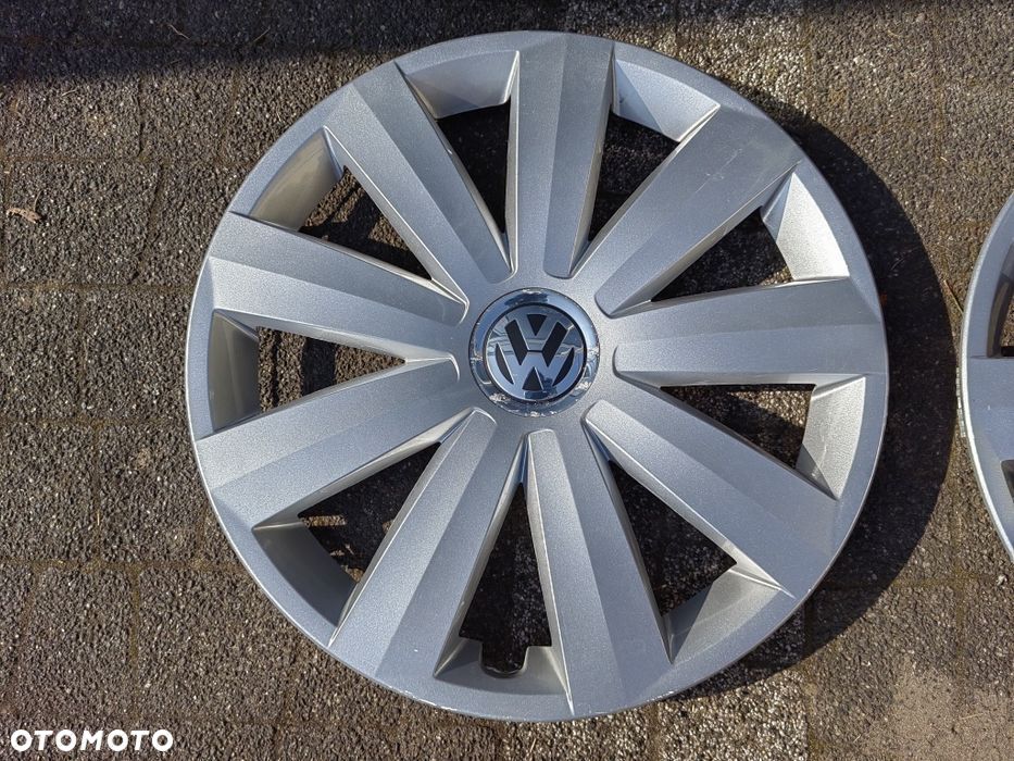 Kołpaki 16 cali komplet Oryginalne 3AA Caddy Passat Touran - 6