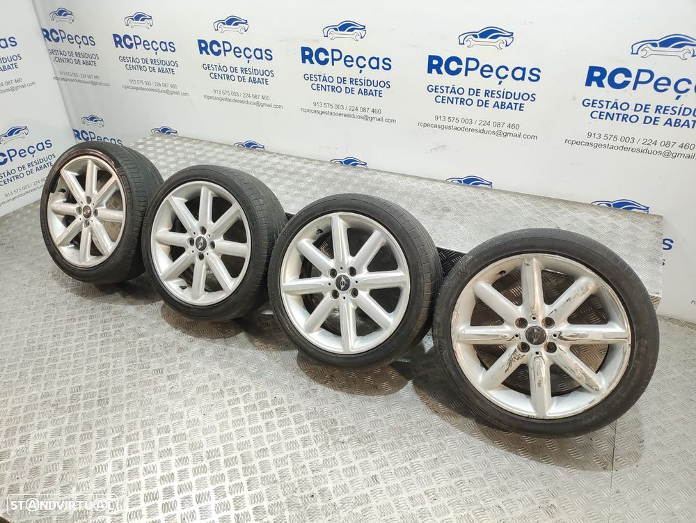 Jantes 17 Double Cross Spoke R131 Mini Cooper R56 7J ET48 4x100 36116850503 - 9