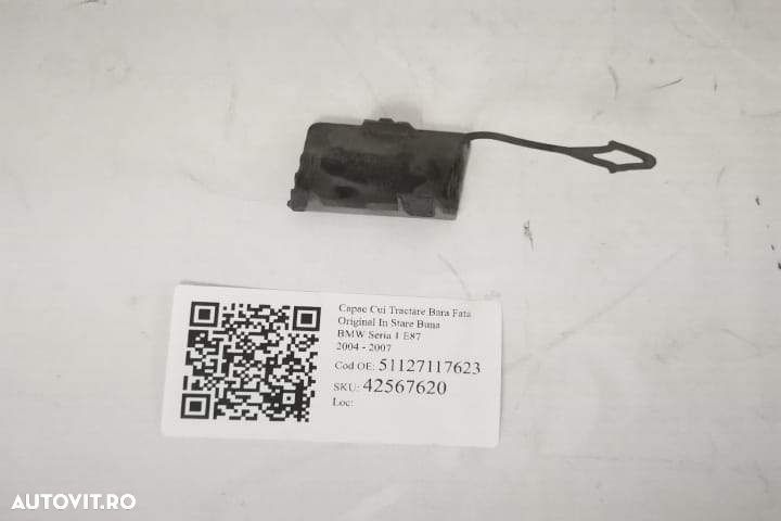 Capac Cui Tractare Bara Fata Original In Stare Buna BMW  Seria 1  E87 - 4