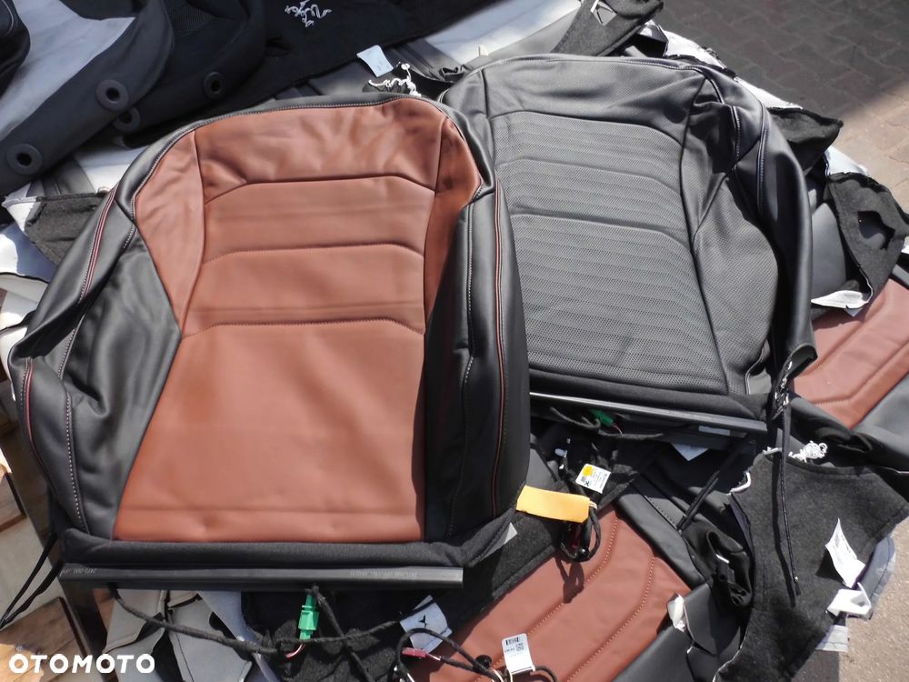 FOTEL FOTELE KANAPA SIEDZISKO OPARCIE PRAWE LEWE POSZYCIE TAPICERKA SKORA ALCANTARA MISTRAL / RAVEN KCN VOLKSWAGEN ARTEON 3G8 ORYGINAŁ - 21