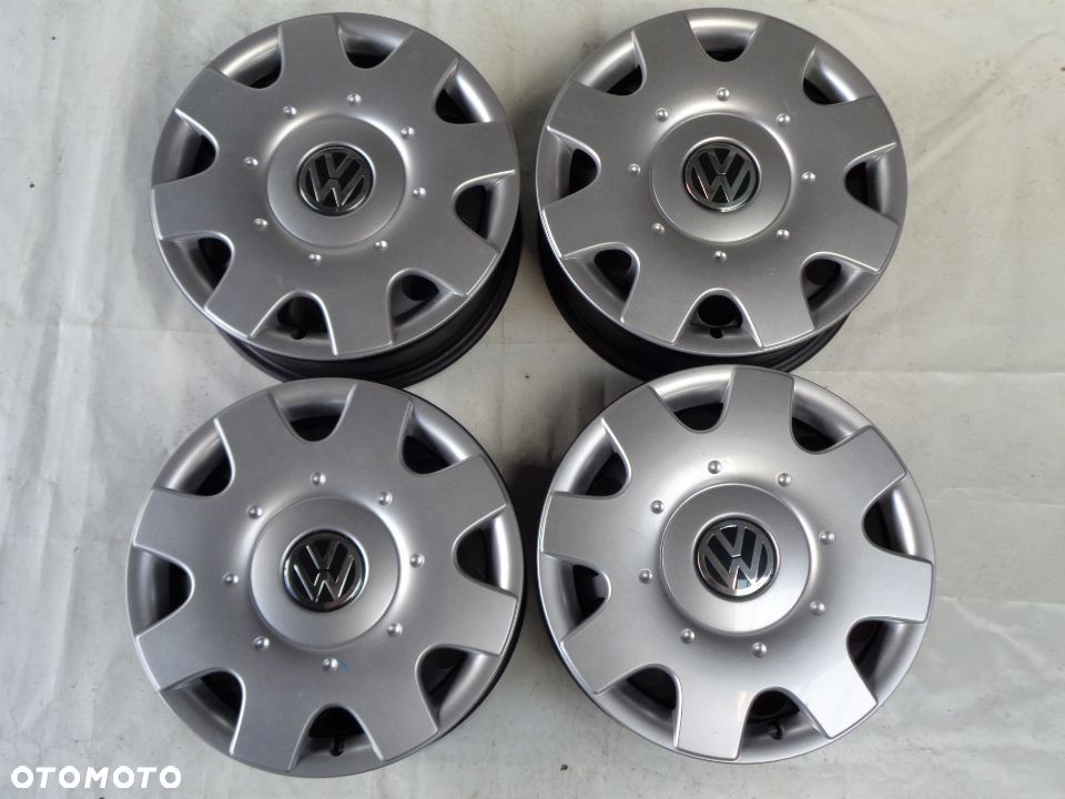 Felgi stalowe + kołpaki 16 VW TOURAN GOLF JETTA
