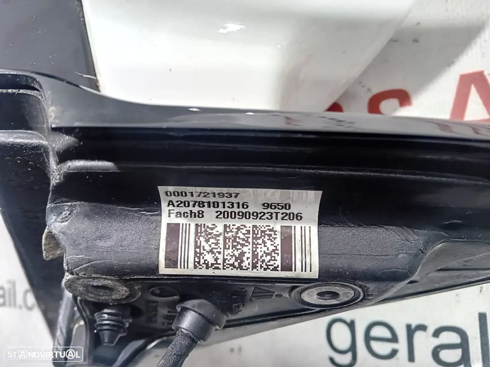 Espelho Retrovisor Esquerdo Mercedes Class E W207 Original - 6