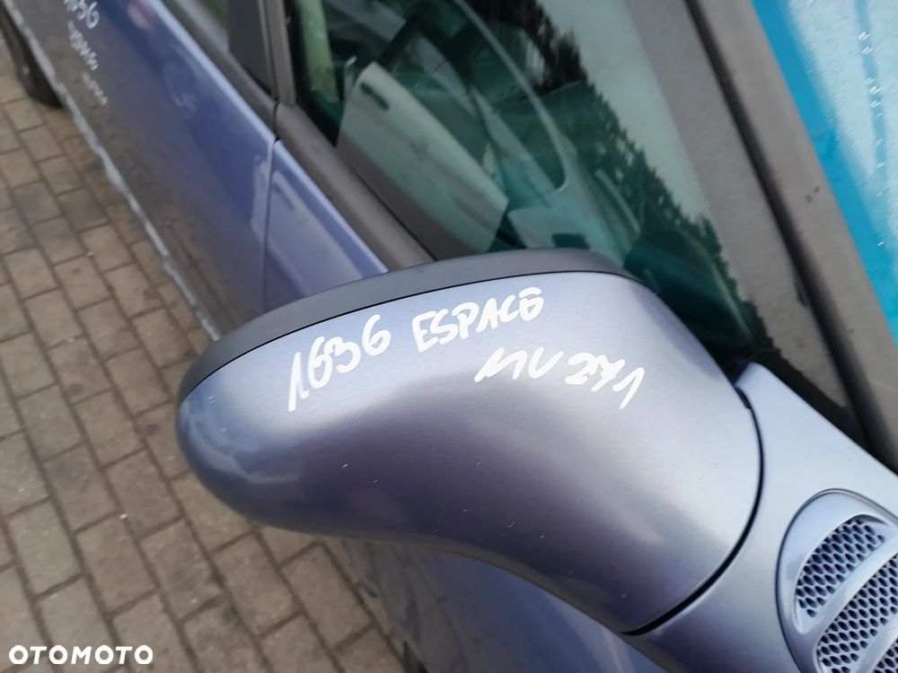 RENAULT ESPACE III LUSTERKO PRAWE PRZEDNIE PRAWY PRZÓD KOLOR: MV271 - 3