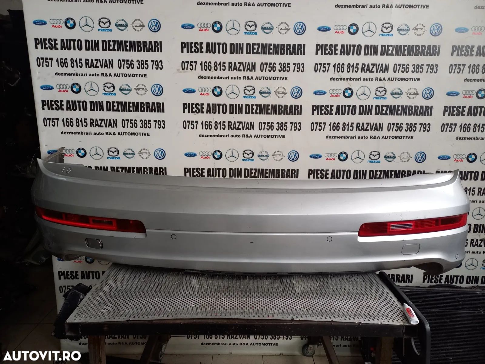 Bara Spate Completa Audi Q7 4L Originala Livram Oriunde - Dezmembrari Arad - 1