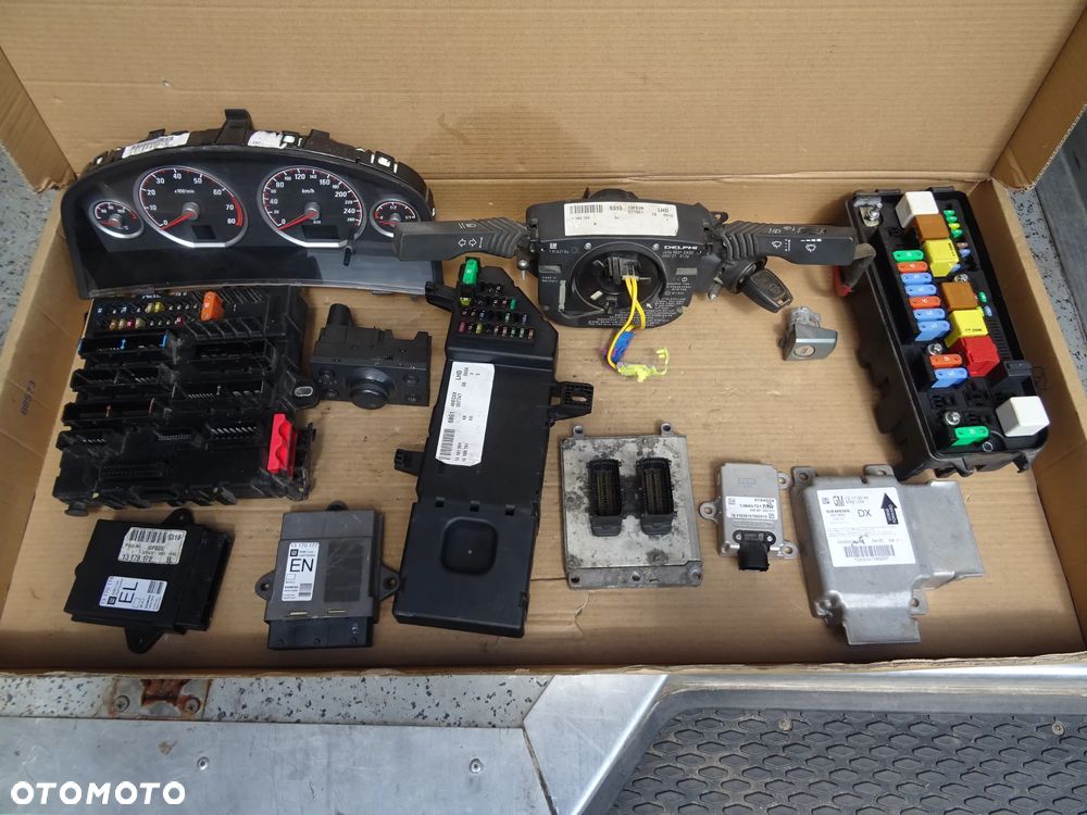 CIM MODUŁ KIEROWNICY OPEL VECTRA C SIGNUM - DL + KOD PIN - 8