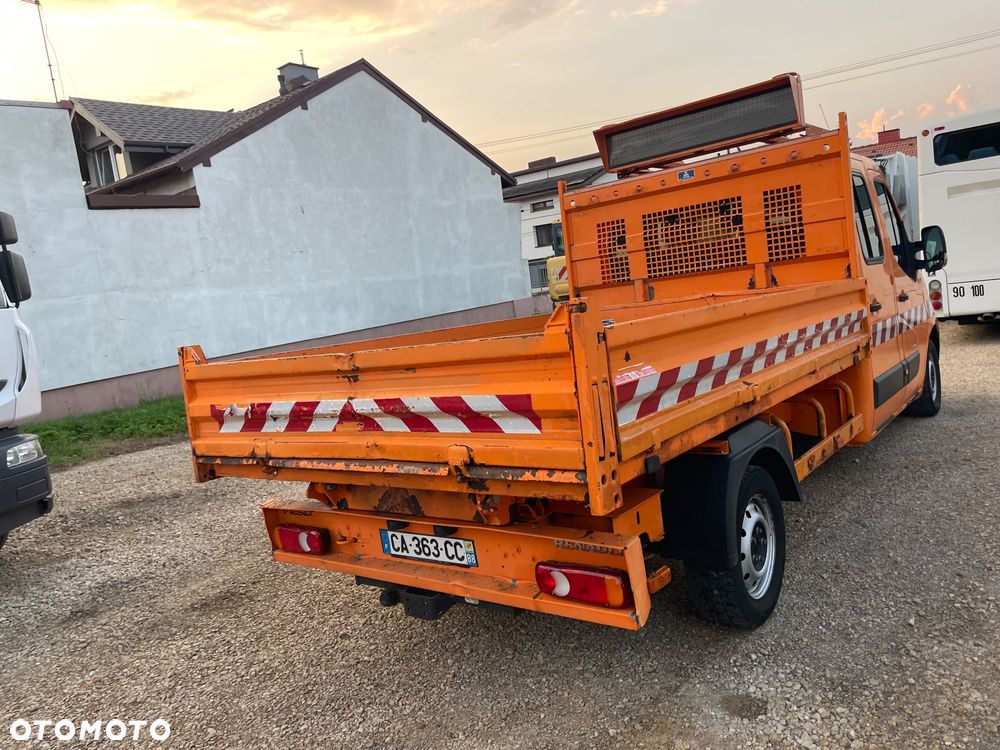 Renault Master wywrotka dubel kabina 7 osób - 6