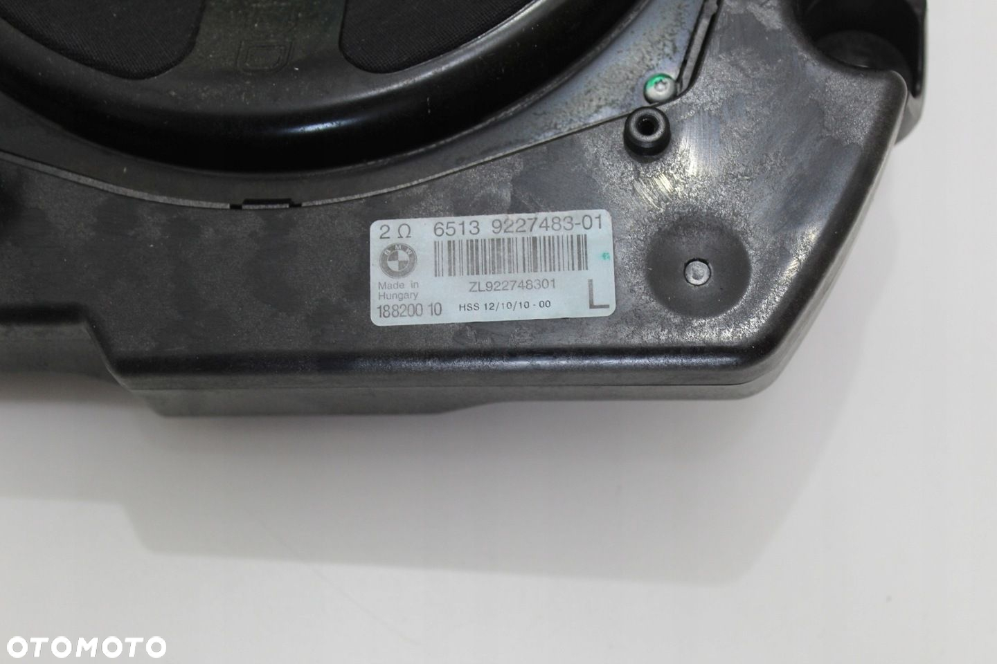 Komplet głośników  subwoofery TOP HIFI OE BMW F01 F02 9227482 9227483 - 6