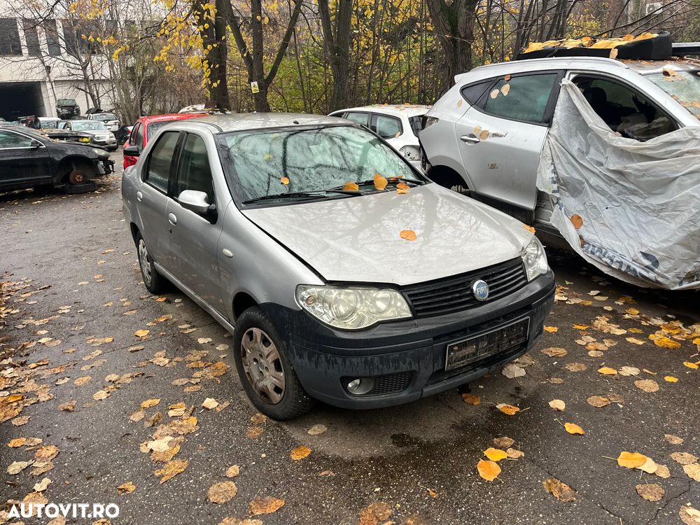 Dezmembrez Fiat Albea facelift gri argintiu 1,4 benzina cu ABS 2007 - 1