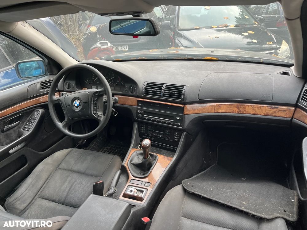 Dezmembrez Bmw 525d E39 sedan facelift 2,5 diesel 163CP gri - 5