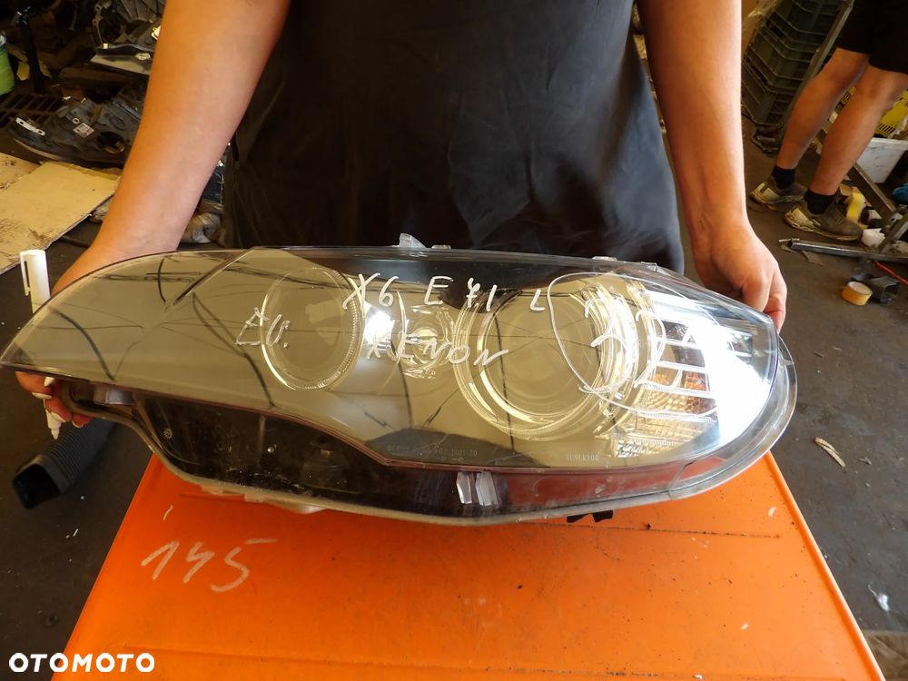 BMW - E71,X6 - XENON - URWANE UCHO - LEWA LAMPA PRZEDNIA - EUROPA - 7287009 - 1