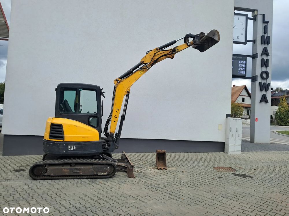 Bobcat E 35 * 3 łyżki * waga 3500 kg 3.5T *szybkozłącze * dodatkowe linie hydrauliczne * 2016r KUBOTA silnik 24.4KW * zero obrys * 3120 mtg * KOPARKA JCB YANMAR CAT - 5