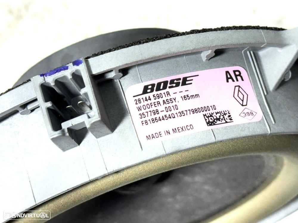 Sistema de Som Completo BOSE RENAULT GRAND SCENIC IV 281702144R 281445901R 28144... - 15