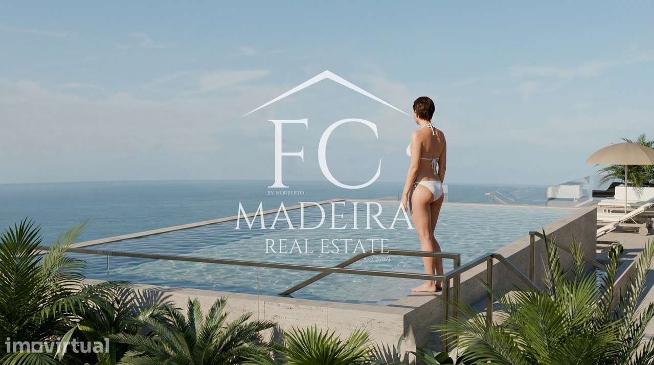 T2 Novo São Martinho Funchal com Varanda e Garagem Fração K - Grande imagem: 3/26