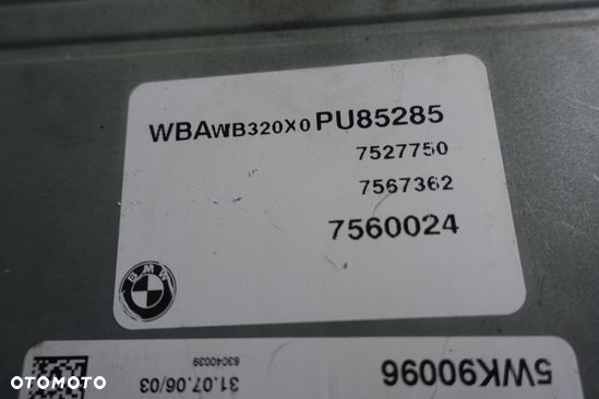 BMW E90 E92 2.5 STEROWNIK SILNIKA 7567362 5WK90096 - 4