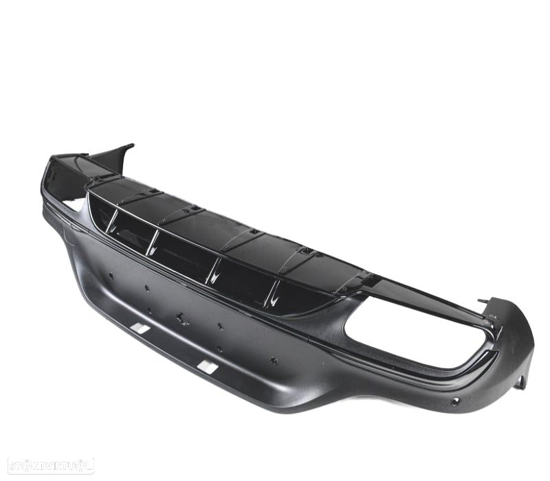 DIFUSOR MERCEDES GLC C253 COUPE AMG 20- LOOK GLC63 PRETO - 2