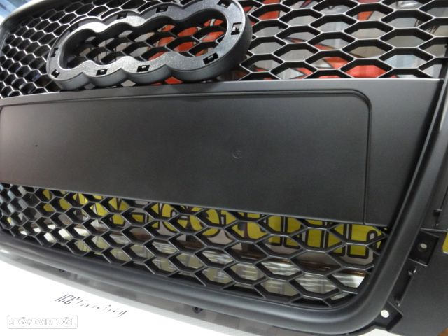 Grelha frontal audi a3 8P 08-12 HATCHBACK / SPORTBACK / CABRIO RS3 look com ou sem simbolo - 9