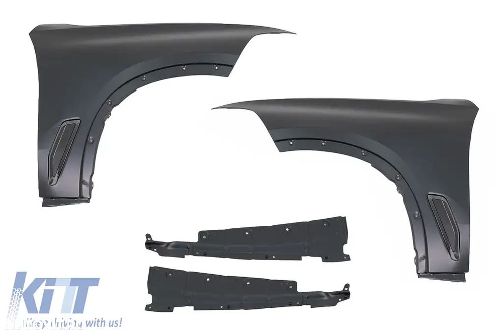 Pachet Exterior BMW X5 E70 (2007-2013) Conversie la X5M 2024 Design - 4