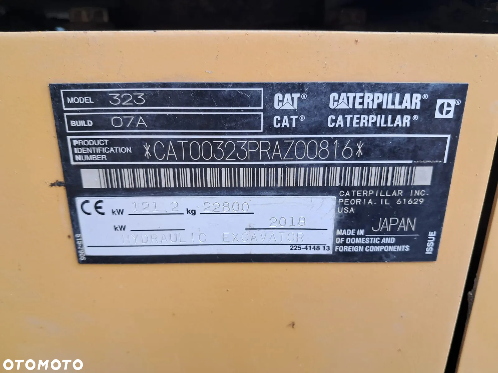 Caterpillar 323 - 7