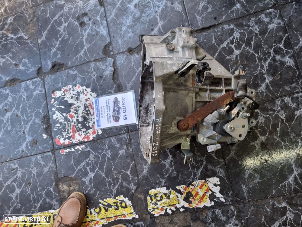 caixa de velocidades Peugeot 107 - 2010 - 2