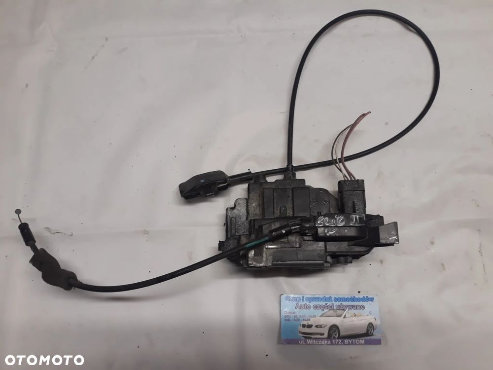 ZAMEK DRZWI PRAWY PRZÓD RENAULT CLIO III 3D  4 PIN 300127F - 1
