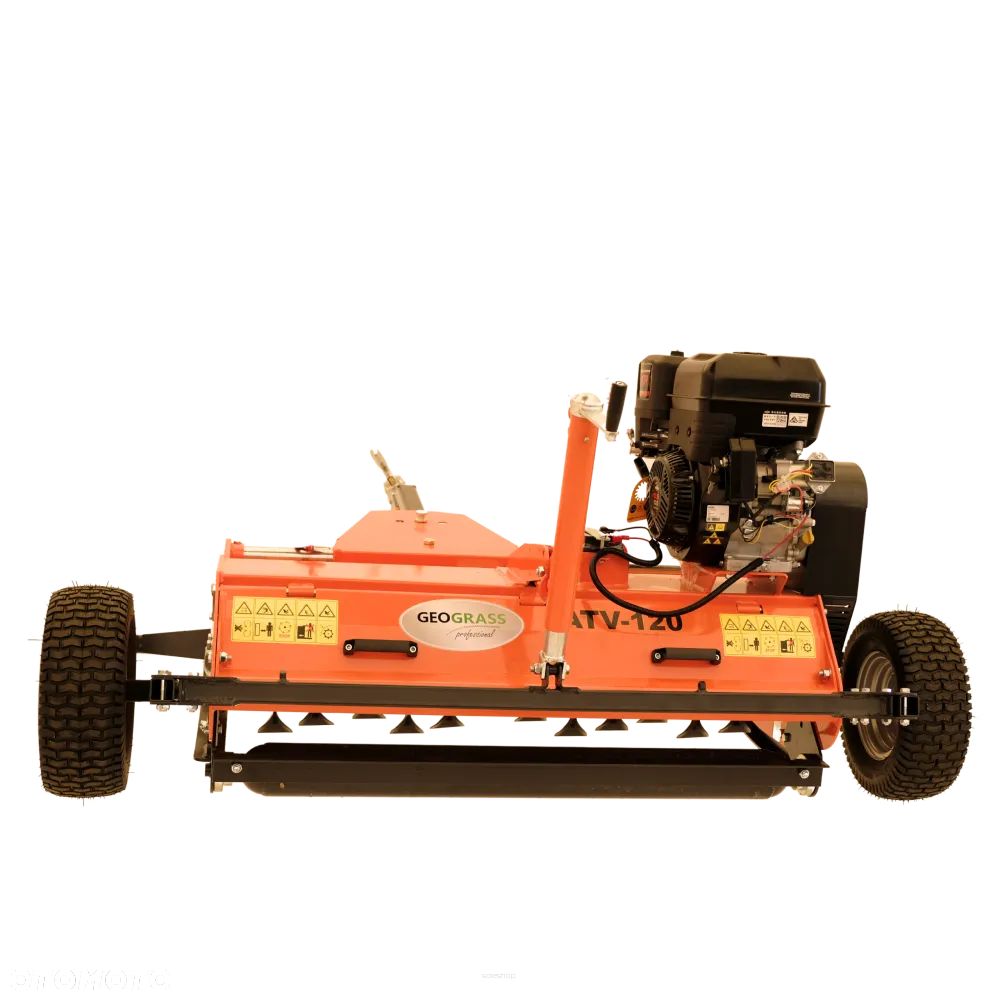 Inny kosiarka bijakowa ATV-AT120 silnik B&S GEOGRASS na hak do Quada - 8