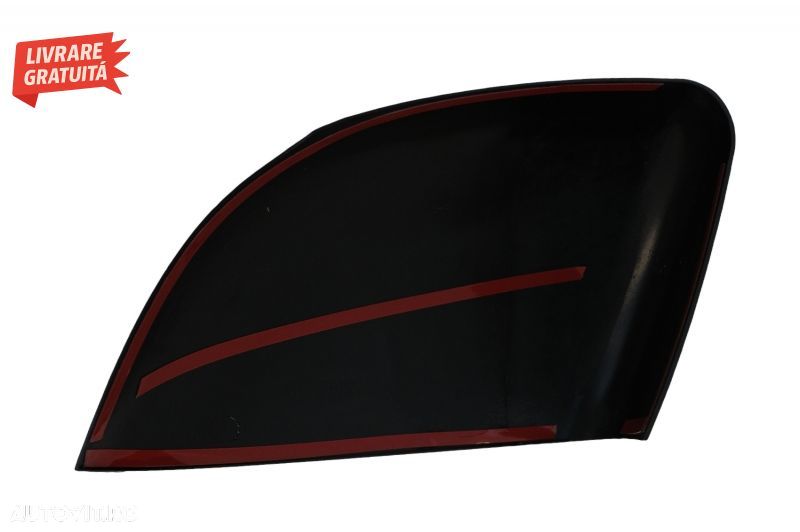 Difuzor Bara Spate cu Evacuari Negre si Capace Oglinzi Mercedes A-Class V177 Sedan- livrare gratuita - 18