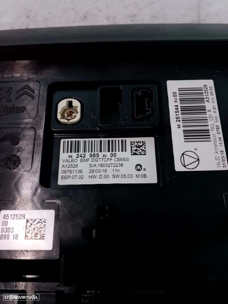 ECRA MULTIFUNÇÕES CITROEN C3 AIRCROSS II / 9824298580 - 2