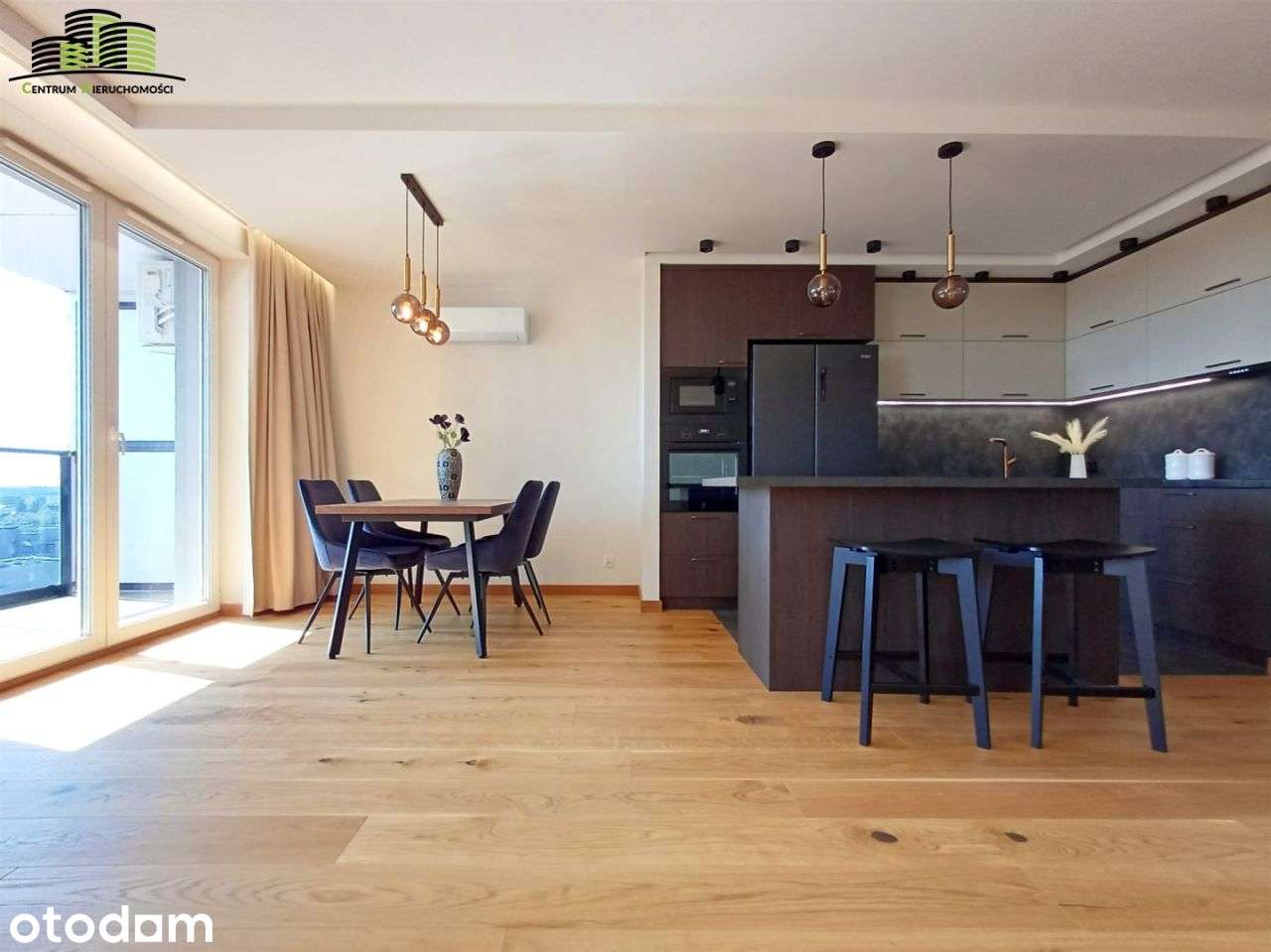 Nowoczesne mieszkanie z panoramą miasta – 72 m²