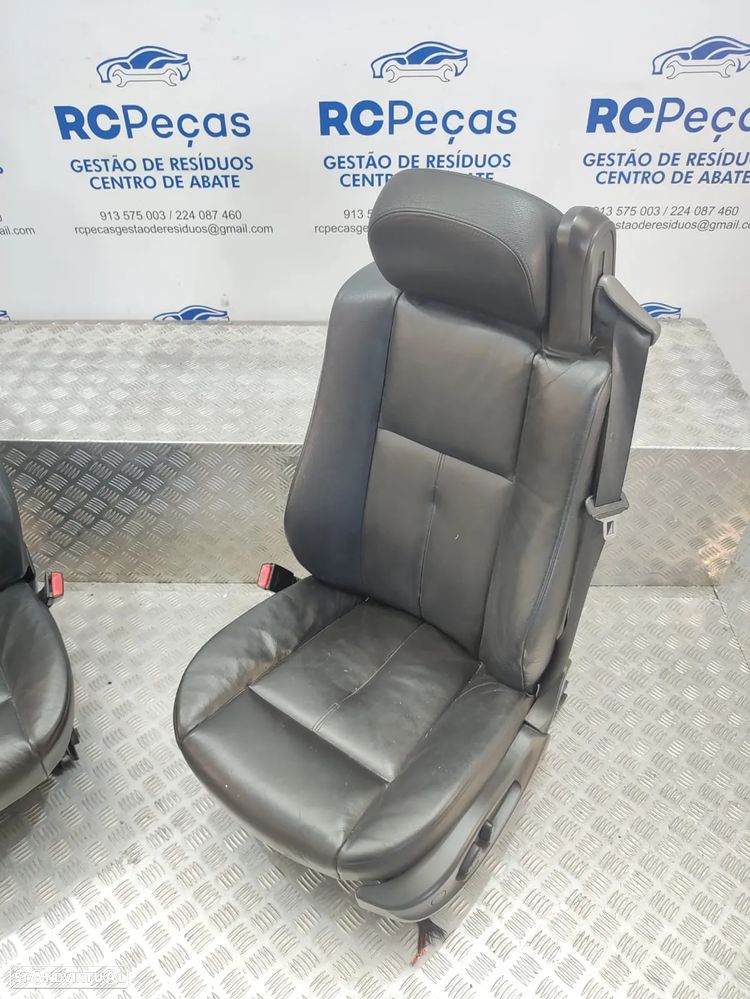 Conjunto Bancos Frente Frontais Pele BMW Serie 6 E64 Cabrio Eletricos 2003 a 2010 - 6