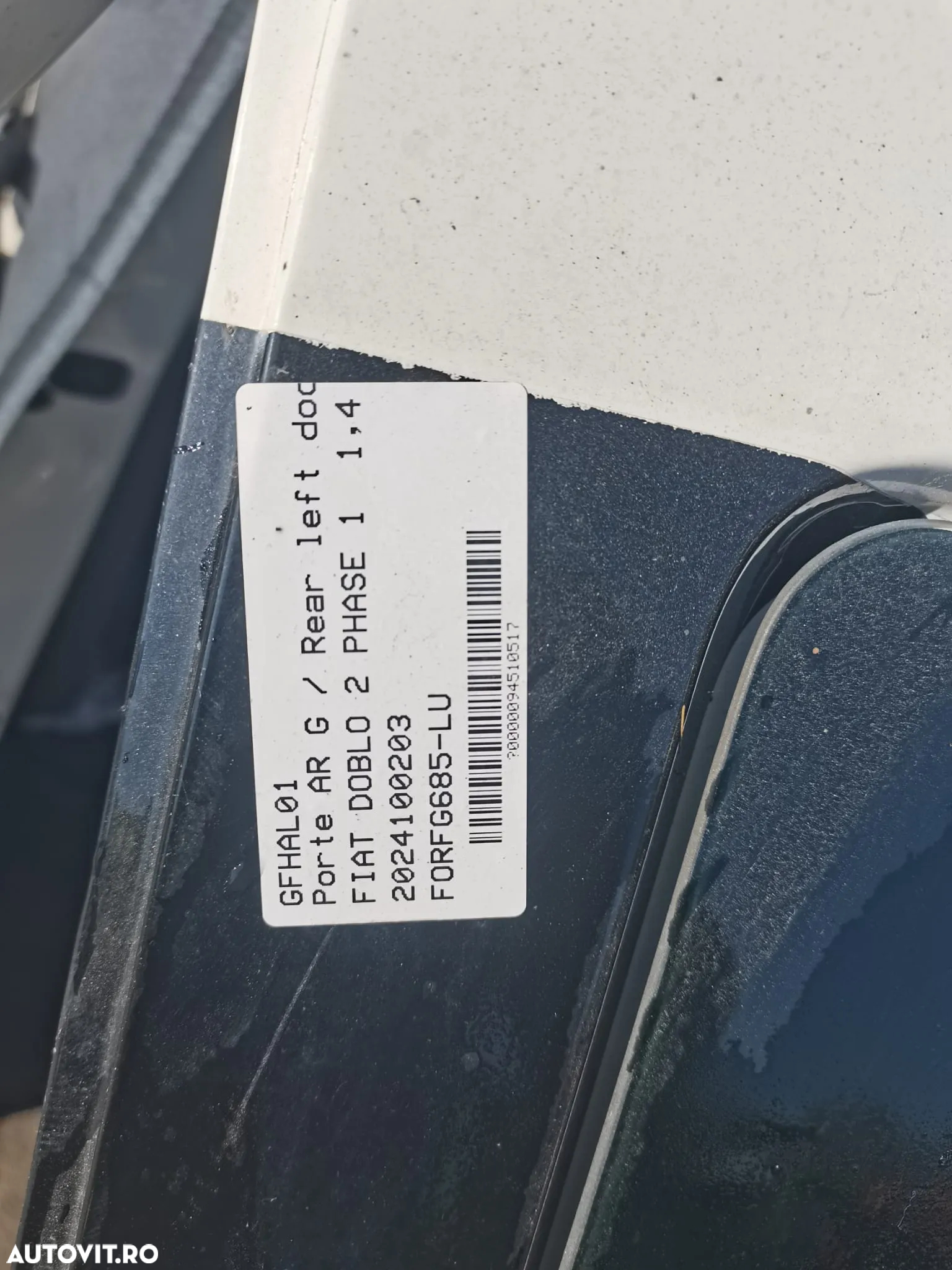 Usa culisanta,laterala Citroen berlingo,Peugeot Partner, Toyota ProAce City,OPel Combo,Fiat Doblo etc - 2