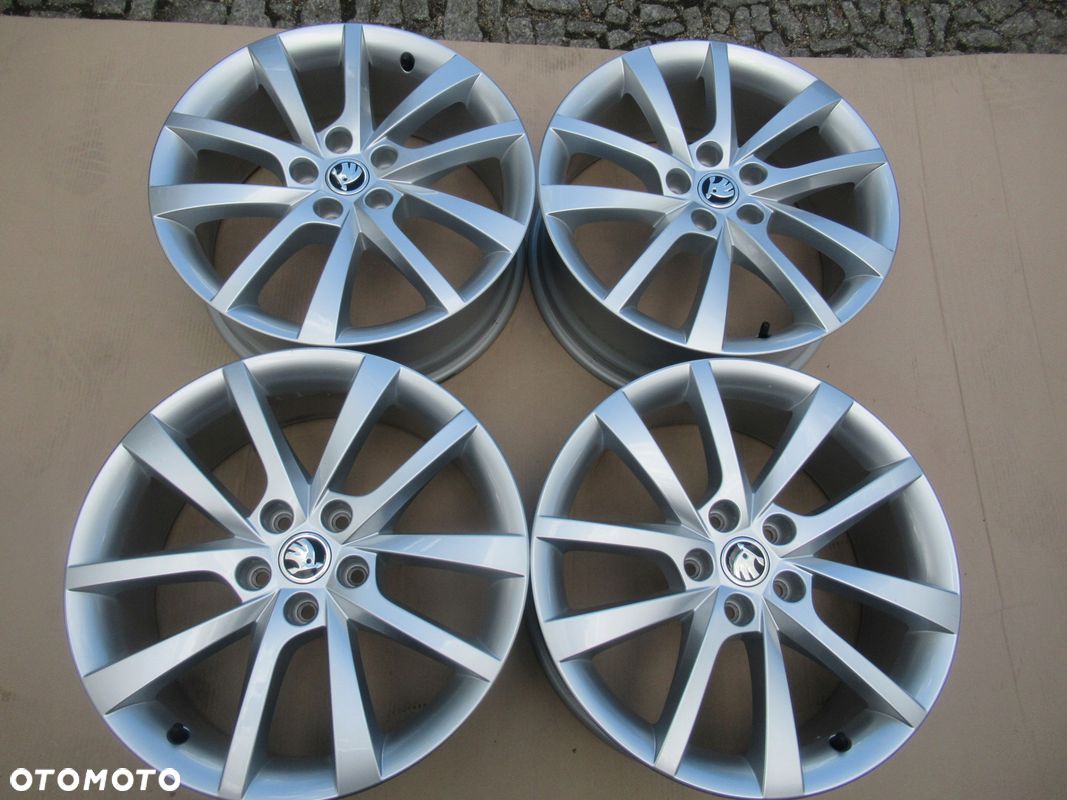 ALUFELGI 4szt R18 SKODA YETI,OCTAVIA ,SUPER B,KODIAQ,KAROQ,VW,AUDI,SEAT - 1