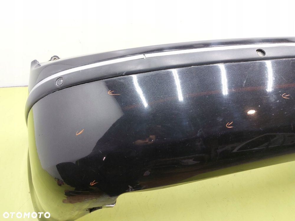 Zderzak tylny tył Skoda Superb I 2001-2006 PRZED LIFT LF9R CZARNY - 5
