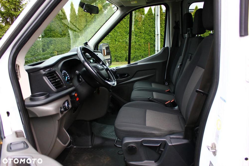 Ford TRANSIT BRYGADÓWKA 2.0 TDCI 130KM 7 OSÓB PAKA PLANDEKA OŚWIETLENIE ROBOCZE - 12