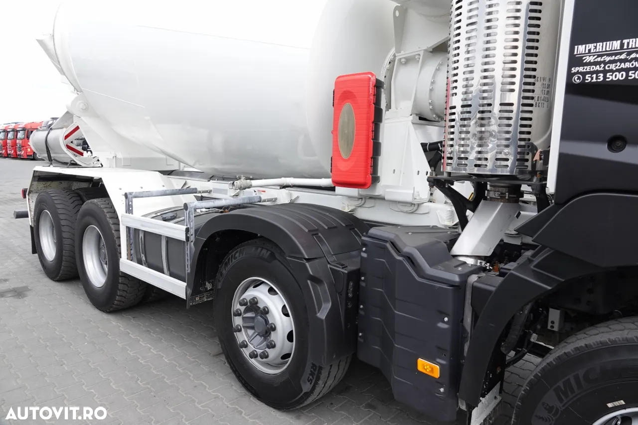 Renault C 380 / 8X4 / BETONER / BETON CONVERTER / LIEBHERR 9 M3 / EURO 6 / 2016 - 15