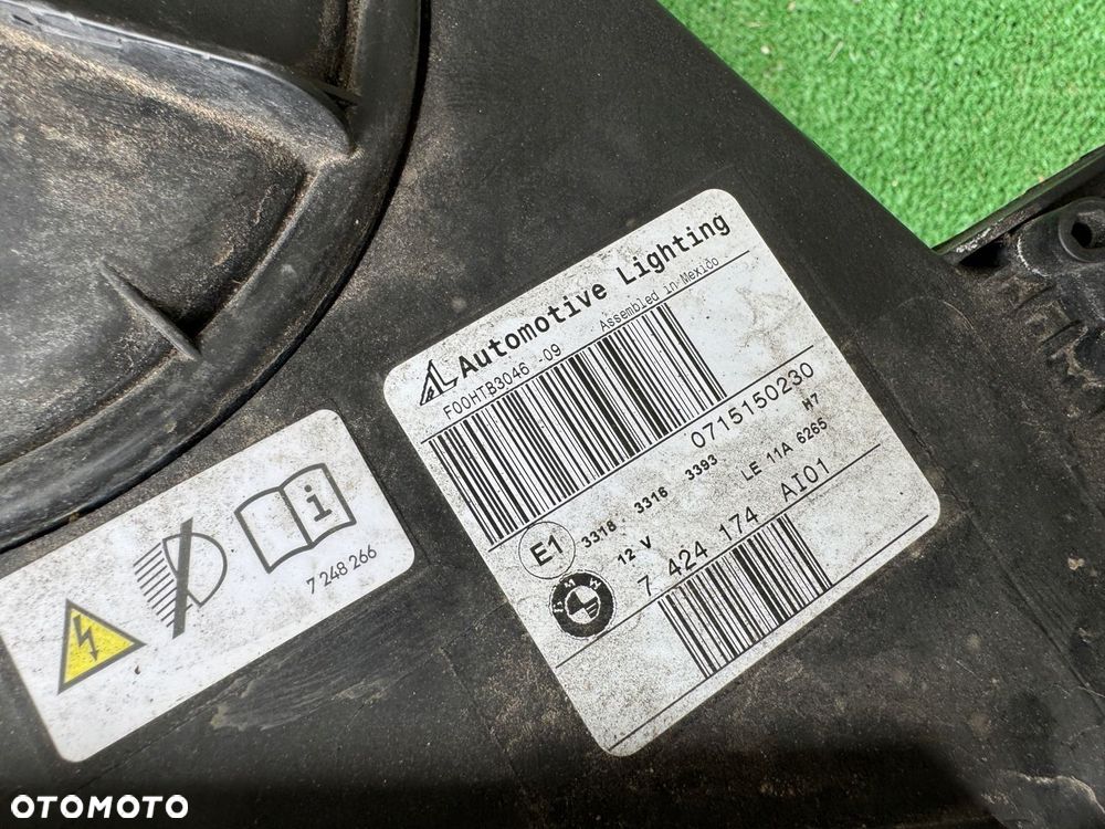 BMW X5 F15 BI-XENON SKRĘTNY 13-18 LAMPA PRAWA 7424174 - 10