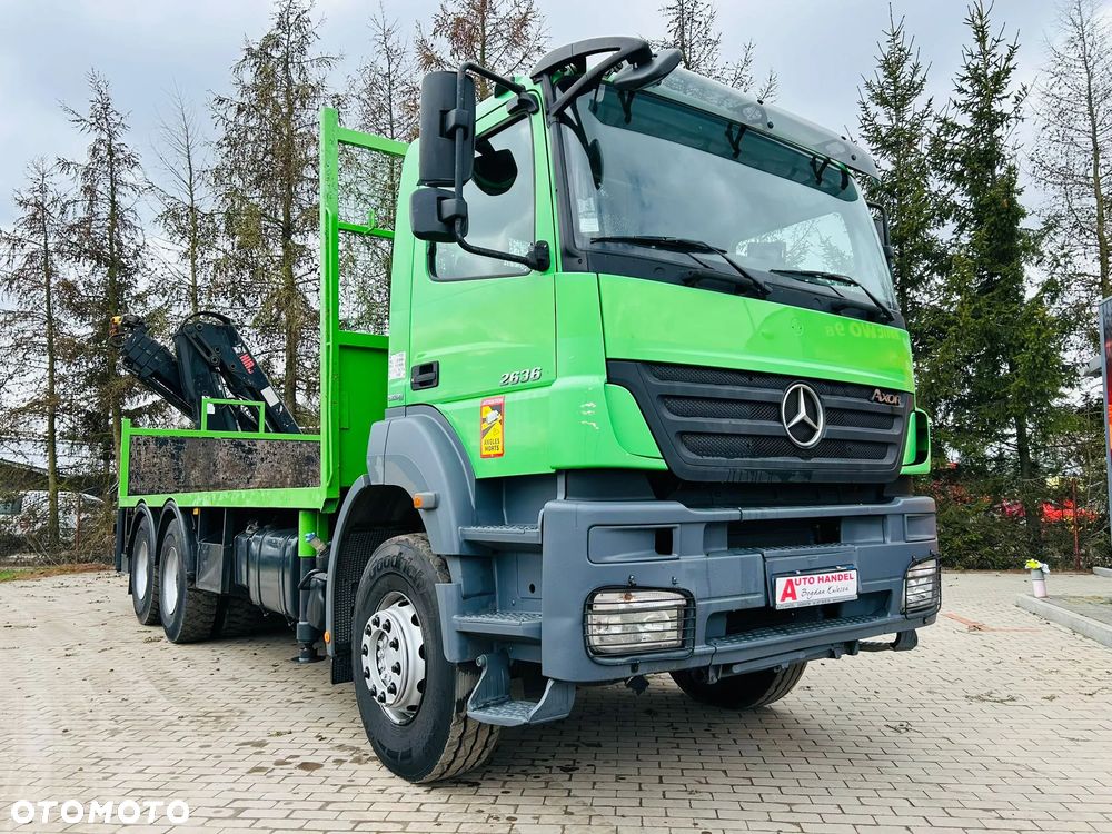 Mercedes-Benz Axor 2636 HDS HIAB 144E-3 HIDUO - 10