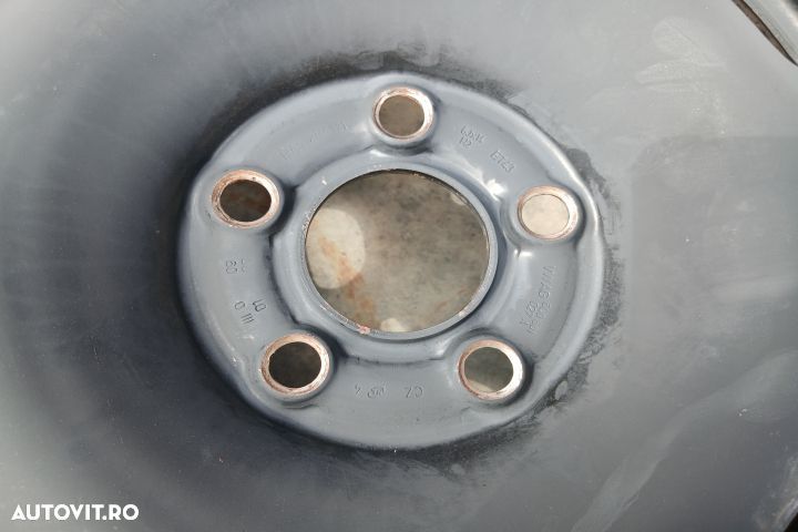 Janta tabla cu anvelopa 14 6Q0601027A 185/60 R14 ET43 6JX14H2 6Q06010 - 2