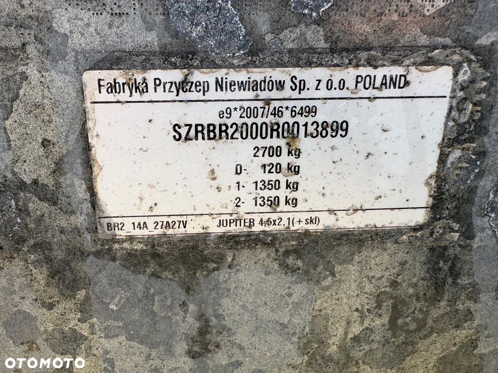 Niewiadów Pełna podłoga 4.5m  Jak Nowa 2024r - 14